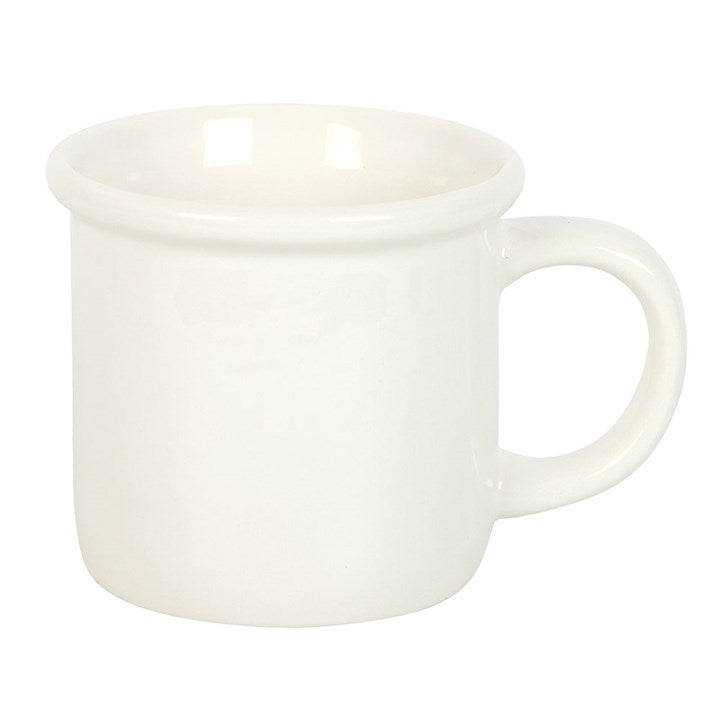 Love Bug ceramic mug featuring a charming ladybird design with 3D ladybird accents, perfect for coffee or tea lovers seeking a cute and whimsical addition to their drinkware.